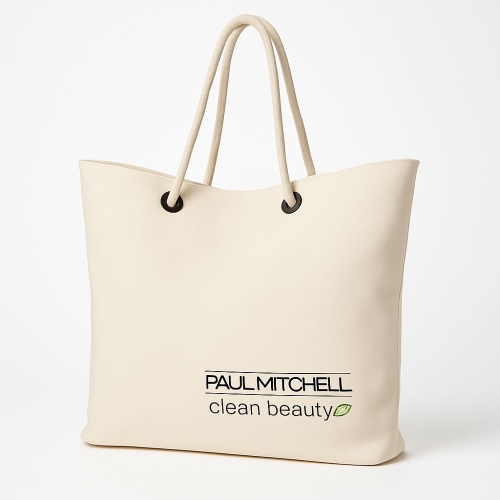 Bolsa Em Lona cru e alça de corda em algodão-LE002